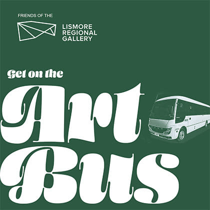 poster advertising bus trip