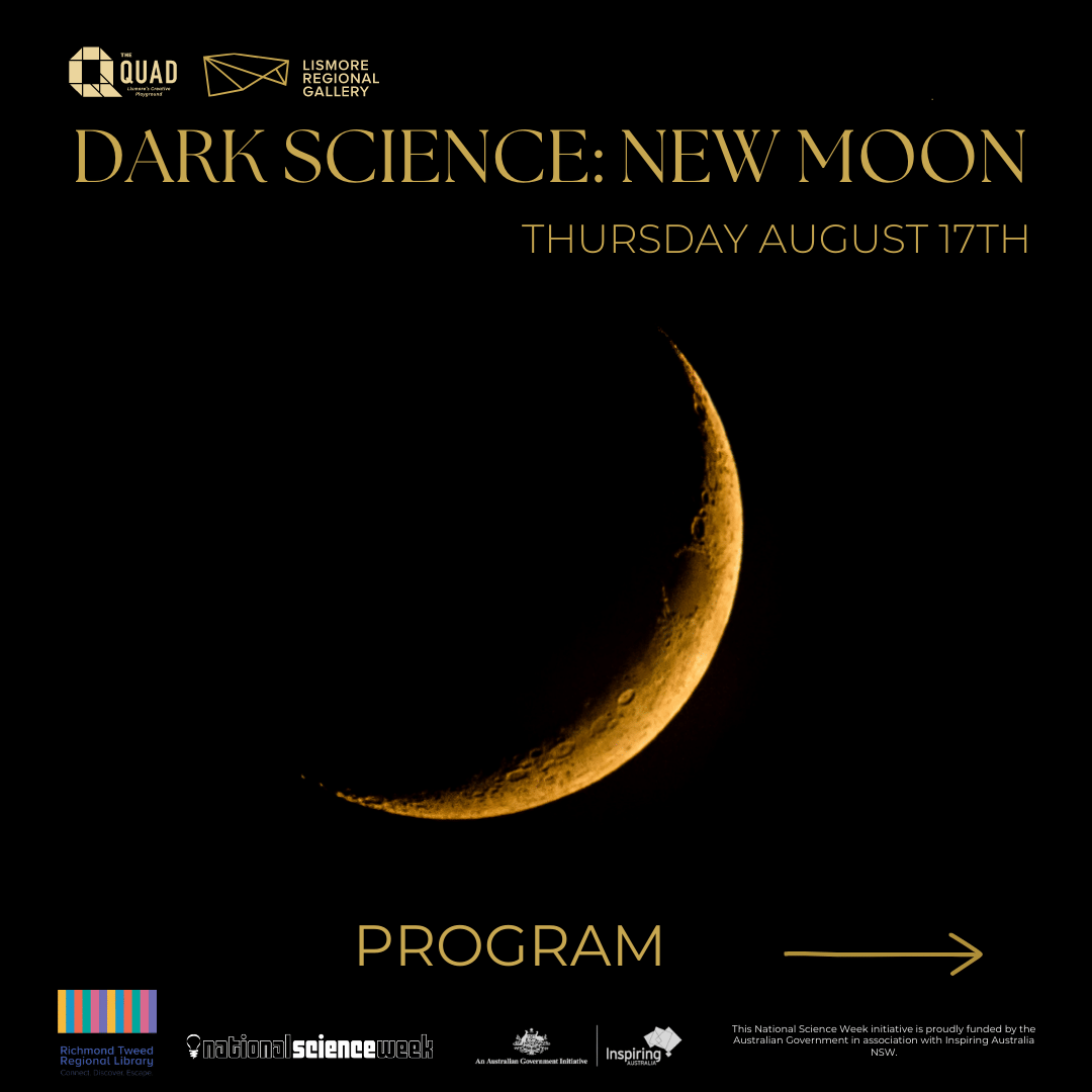 poster with image of new moon