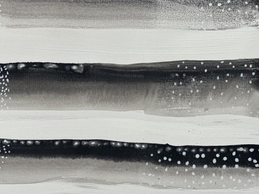 Val Smith Gubbariginal (detail) 2026, acrylic on canvas. Courtesy the artist.