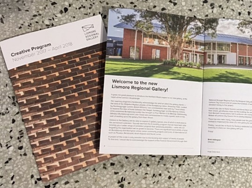 Lismore Regional Gallery Six Monthly Program