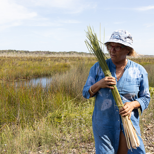 First Nations weaver Sonja Carmichael on Country collecting fibres