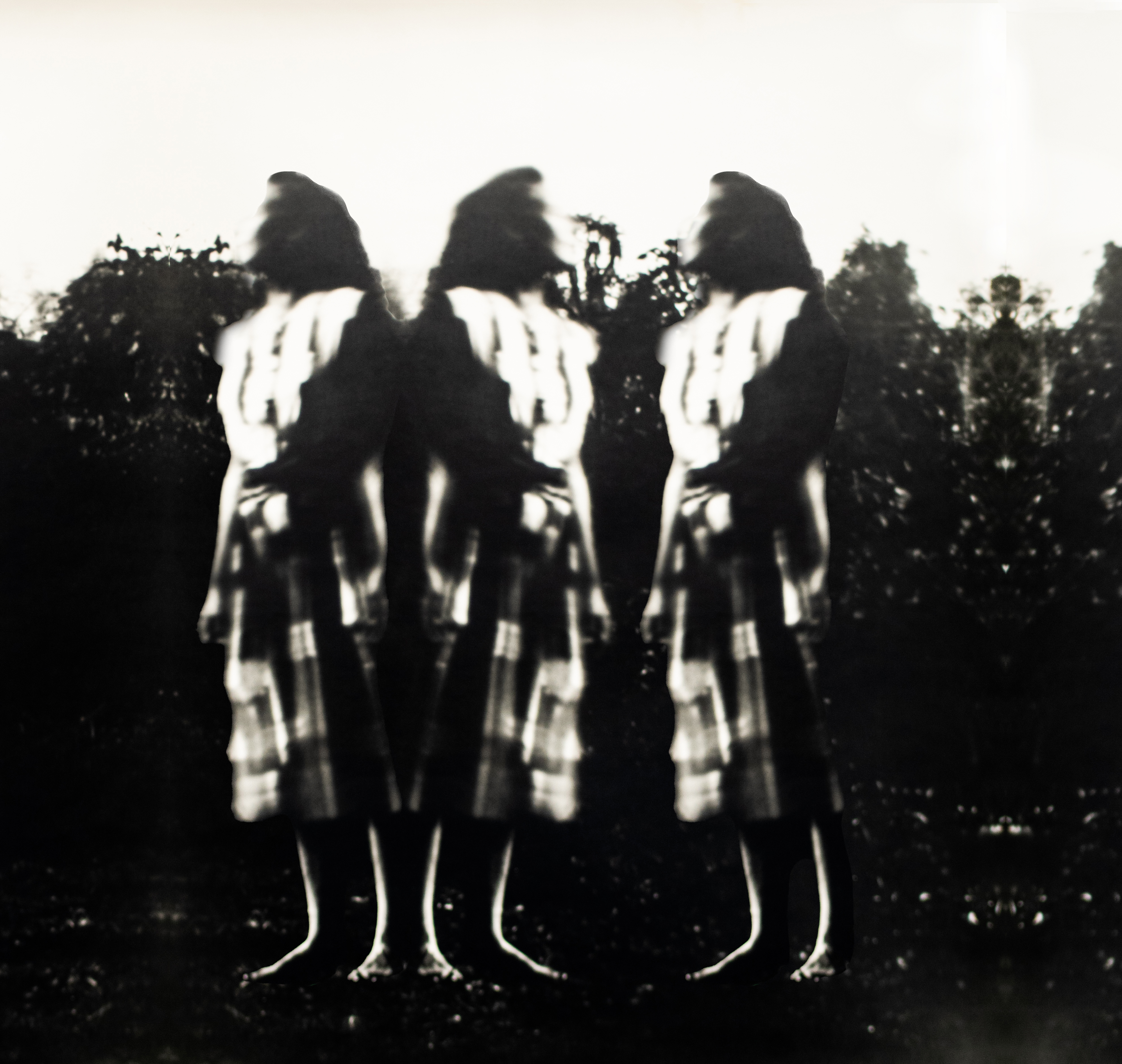 A black and white photo by Clare Conroy