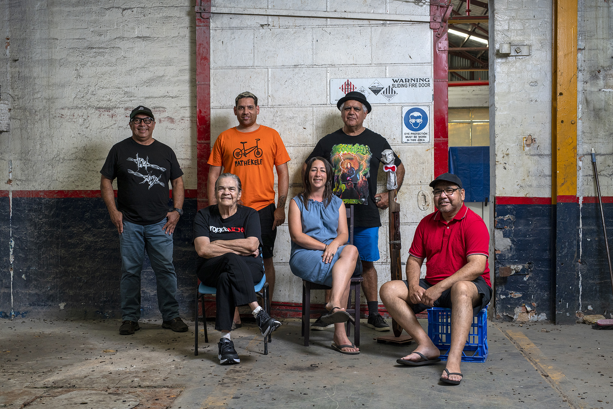 A portrait of the group