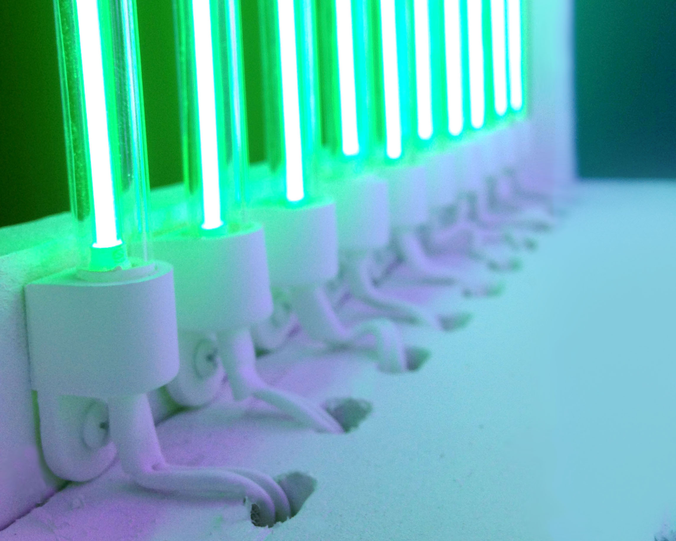 cold cathode fluorescent lamps, power supply and wood