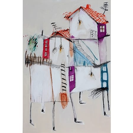 image of house on legs