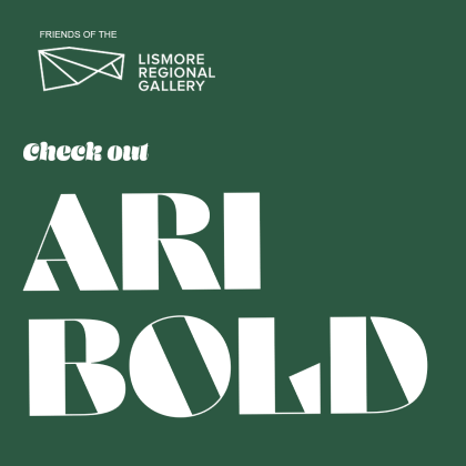 promotional banner for Ari Bold