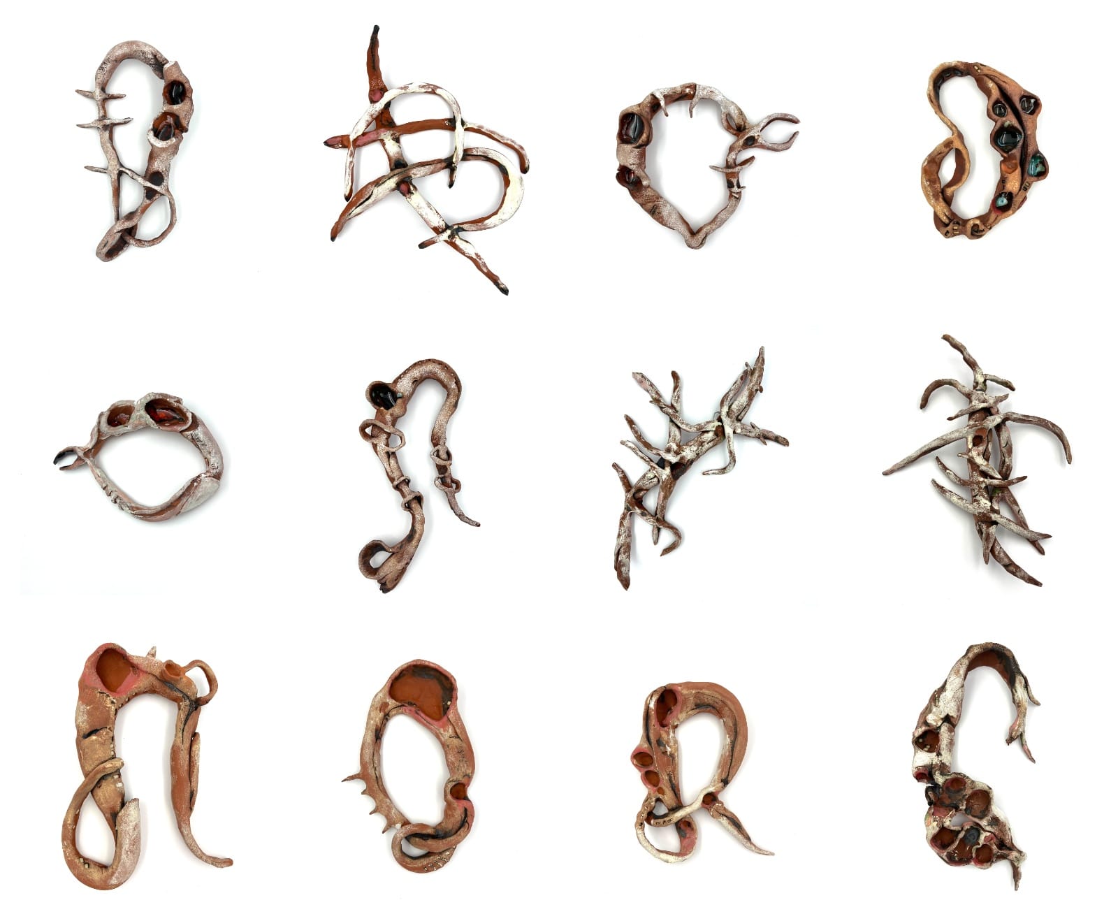 collection of different ceramic forms 