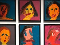 collection of portraits by artist, Wart 