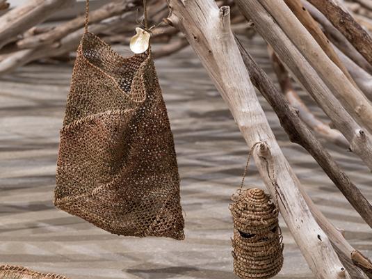 Weaving work by Sonja Carmichael