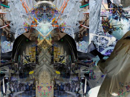 A digital collage of images