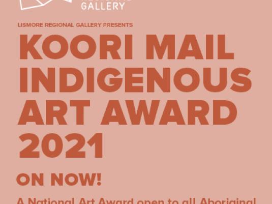 Koori Mail Indigenous Art Award 2021 promotion