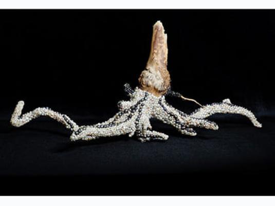 sculpture of sea creature