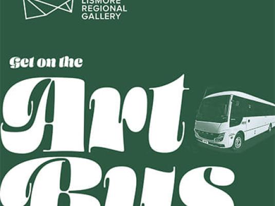poster advertising bus trip