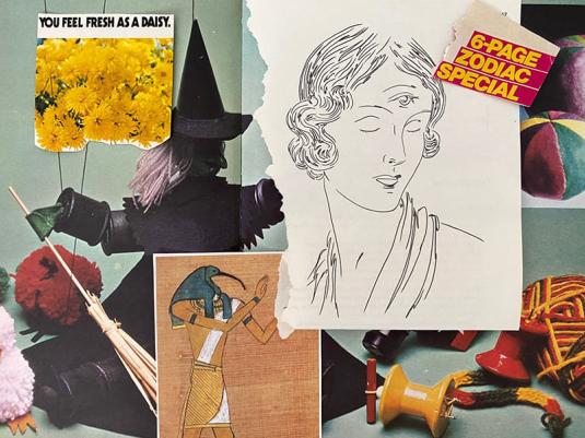 collection of images for collages