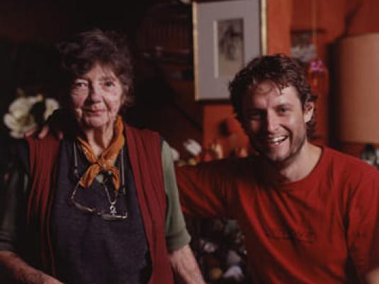 photo of Margaret Olley and Ben Quilty